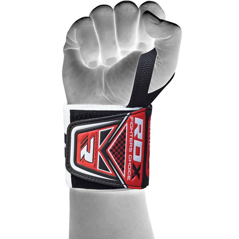 RDX W3 19 INCH WRIST WRAPS(White)-3
